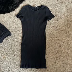 H&M black dress